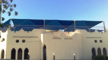 تغطية ساحات المساجد