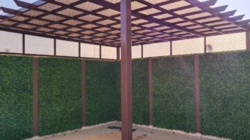 برجولات حدائق خشبية