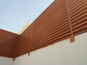 حاجز شرائح، افكار سواتر للحوش، سواتر حديد للبيع حراج، ساتر حوش قماش،