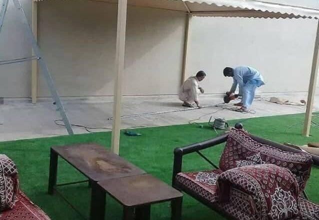 مقاول تركيب مظلات في جدة – الحل المثالي للراحة والجمال