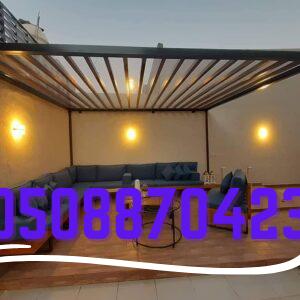 كم سعر تركيب المظلات؟