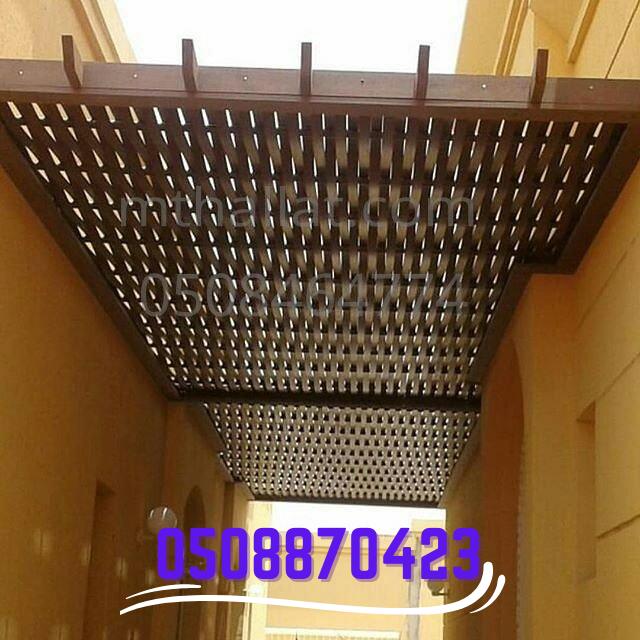 تركيب مظلات مداخل